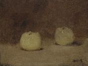 Edouard Manet Still Life with Two Apples painting